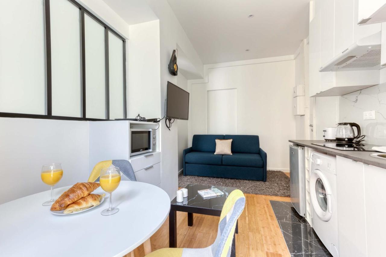 Апартаменты New And Quiet 1 Bdr Flat In The Heart Of Paris 12 Экстерьер фото