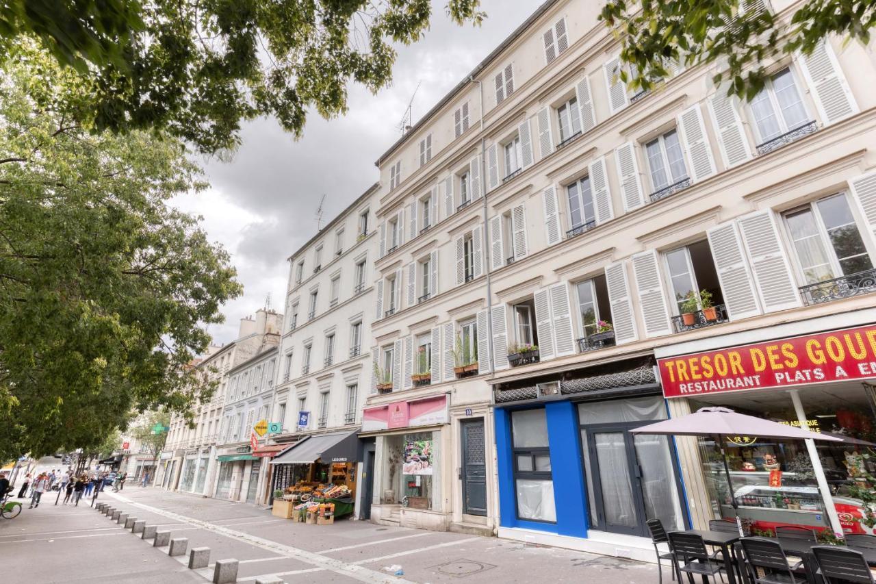 Апартаменты New And Quiet 1 Bdr Flat In The Heart Of Paris 12 Экстерьер фото