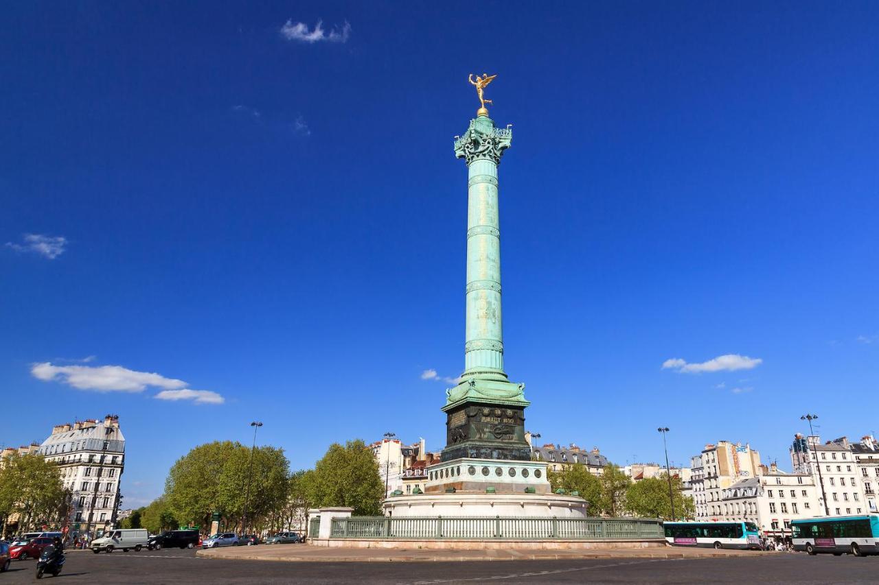 Апартаменты New And Quiet 1 Bdr Flat In The Heart Of Paris 12 Экстерьер фото