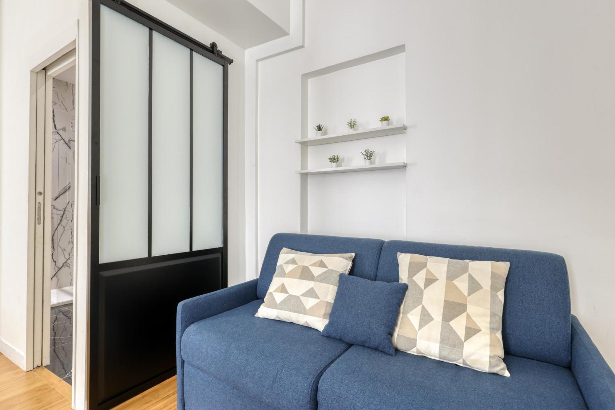 Апартаменты New And Quiet 1 Bdr Flat In The Heart Of Paris 12 Экстерьер фото