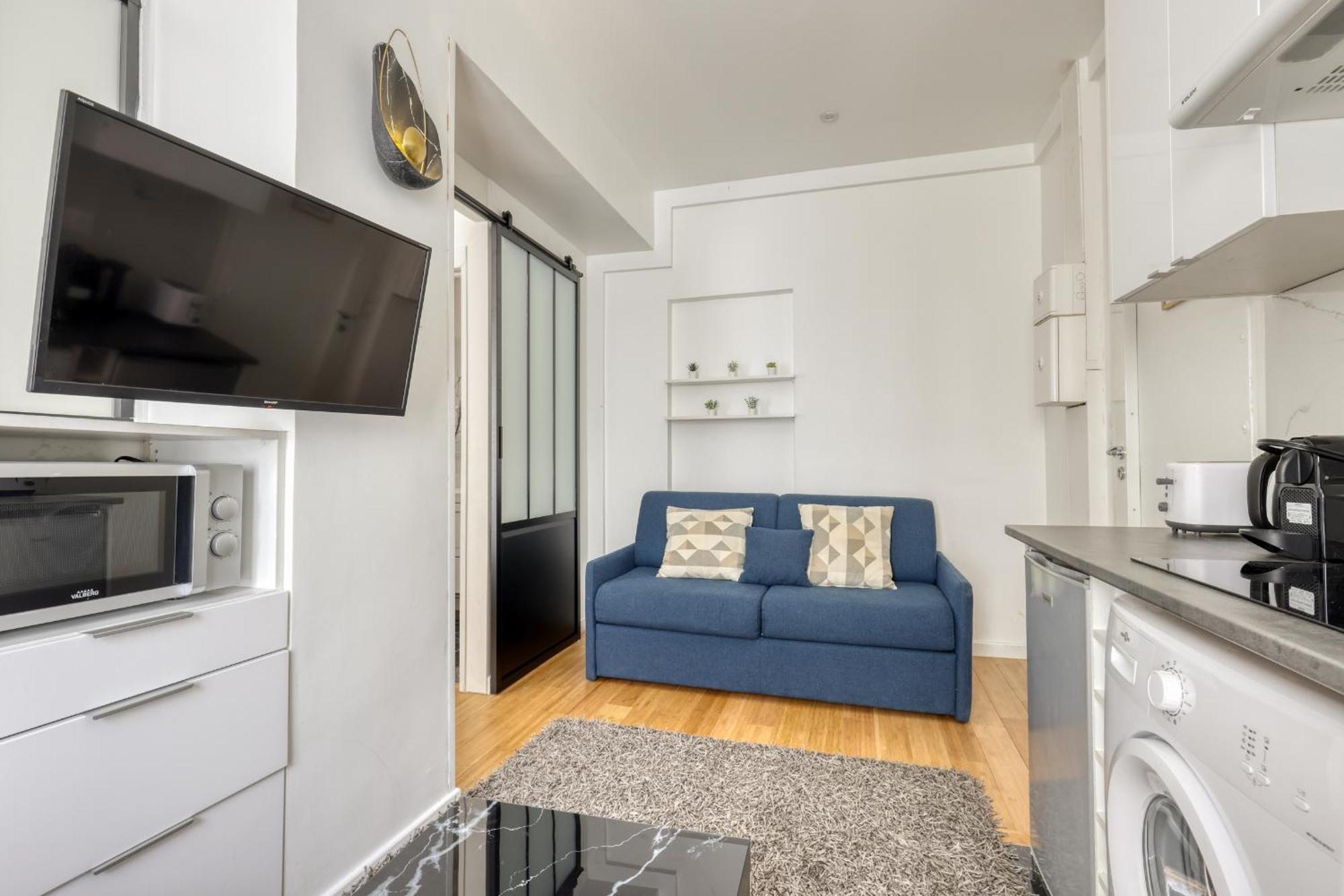 Апартаменты New And Quiet 1 Bdr Flat In The Heart Of Paris 12 Экстерьер фото