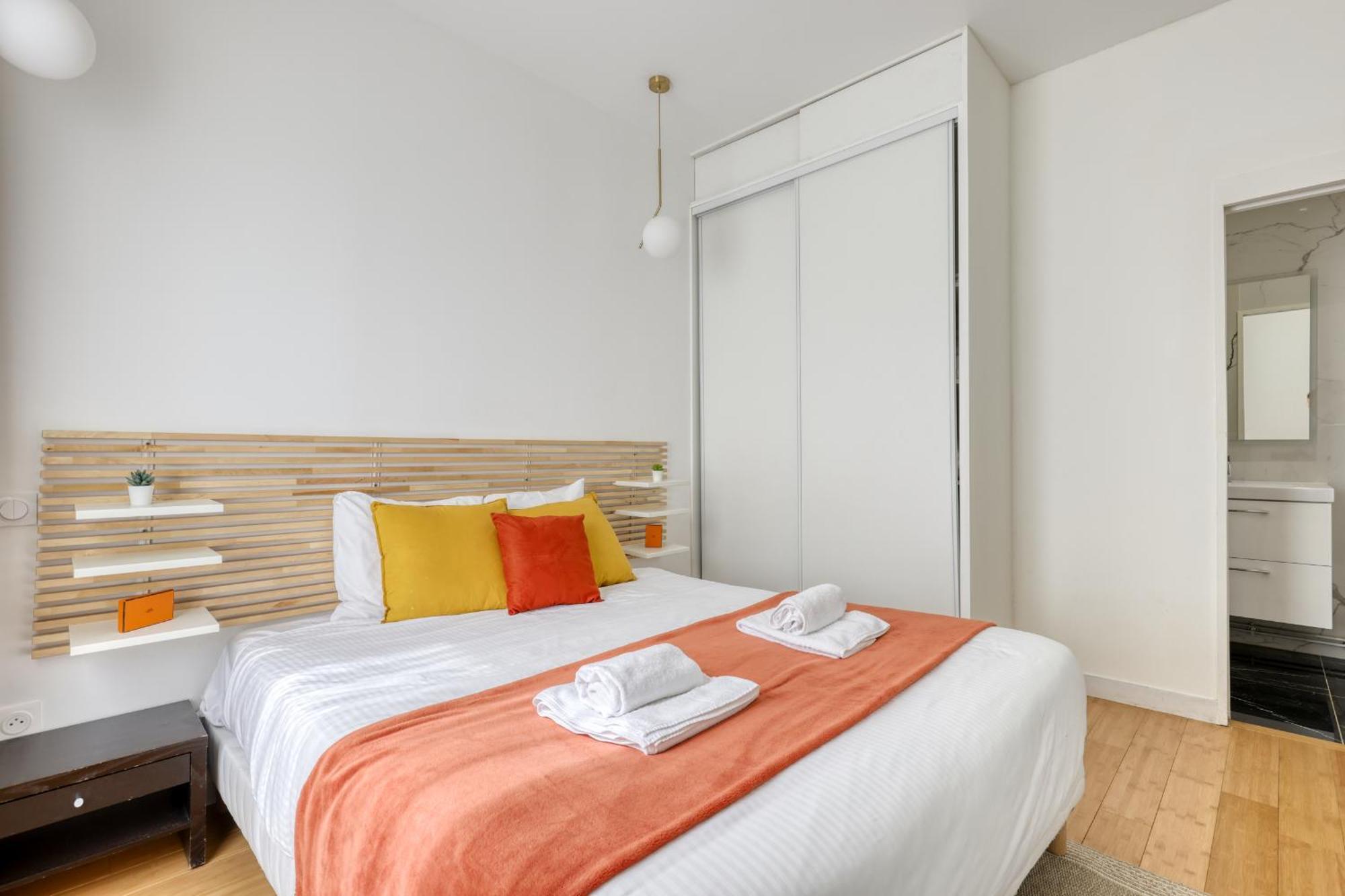 Апартаменты New And Quiet 1 Bdr Flat In The Heart Of Paris 12 Экстерьер фото