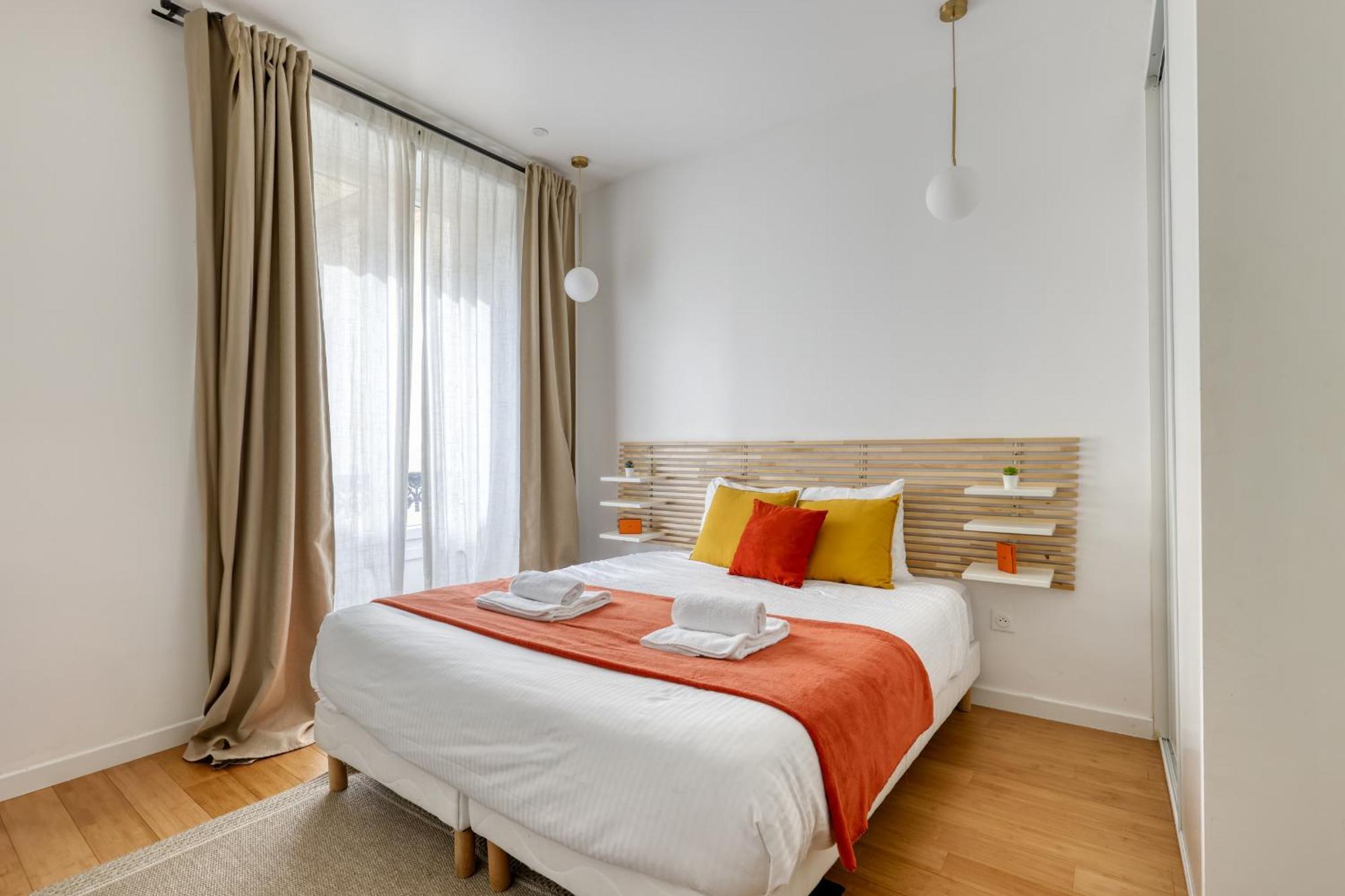 Апартаменты New And Quiet 1 Bdr Flat In The Heart Of Paris 12 Экстерьер фото